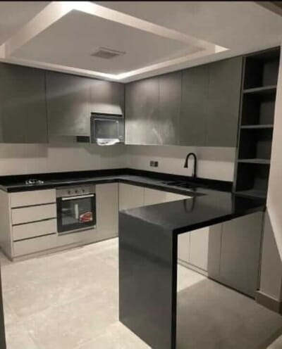 إضاءة مطبخ عصرية – تفصيل مطابخ الرياض – تاج العرب للمطابخ